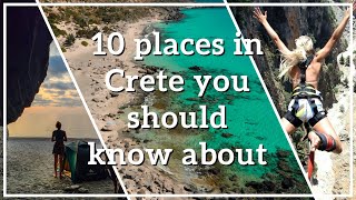 10 hidden gems of Crete you probably dont know about  Secret unknown places  EN amp GR subtitles [upl. by Hoyt]