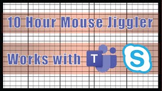 Mouse Jiggler 10 Hours  Keep your Computer Awake [upl. by Vallie]