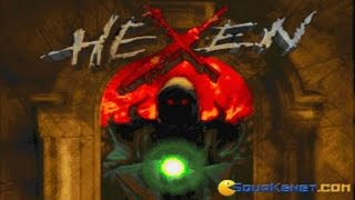 Hexen gameplay PC Game 1995 [upl. by Llacam]