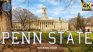 Penn State Campus 4K Walking Tour State College PA 2021 [upl. by Gilba]