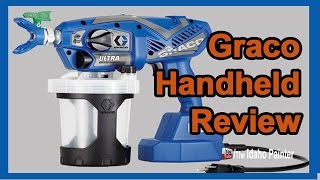 Graco Ultra Handheld Airless Paint Sprayer Review [upl. by Gombosi]