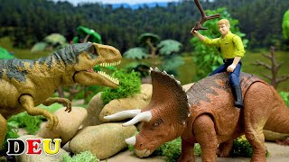 Entlaufener Dinosaurier kinderfilm Deutsch  BIBO und Spielzeug [upl. by Casanova]