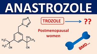 Anastrozole  Mechanism precautions interactions amp uses [upl. by Attena]