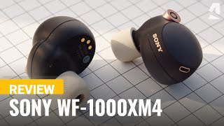 Sony WF1000XM4 true wireless earbuds full review [upl. by Bickart]