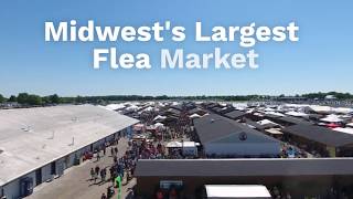 Midwests Largest Flea Market  Shipshewana Indiana [upl. by Mlawsky]