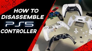 How to take apart a PS5 Controller  LaZa Modz [upl. by Eciral]