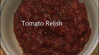 Tomato Relish [upl. by Yrred981]