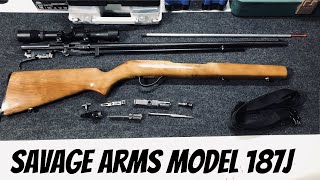 Savage Arms Model 187j Disassembly amp Reassembly [upl. by Airretal98]