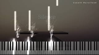 Sad Piano Music  quotSilencequot Piano Tutorial [upl. by Eisler]