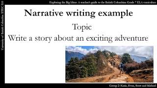 Introduction to Narrative writing [upl. by Lovering509]