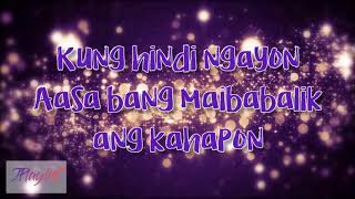 December Avenue  Huling Sandali Lyrics [upl. by Hgiellek]