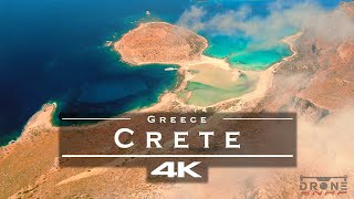 Crete Greece 🇬🇷  by drone 4K [upl. by Pierson]