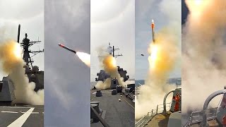 Tomahawk Cruise Missile Test Fire Launch [upl. by Wakeen666]