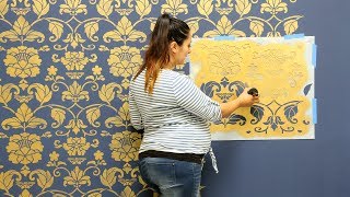 The Complete Beginner’s Guide to Wall Stenciling [upl. by Inge645]