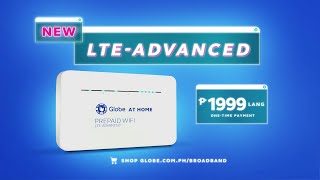 The Newest LTEAdvanced Globe At Home Prepaid WiFi [upl. by Solly659]