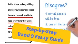 cambridge writing task 2 band 9 sample Essay  do you agree or disagree [upl. by Colinson]