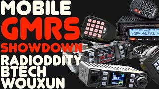 GMRS Mobile Radios Compared Wouxun KG1000G VS Radioddity DB20G vs BTech GMRS 50X1  Which is Best [upl. by Januarius]