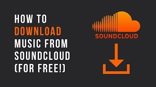 How to download music from Soundcloud  For free [upl. by Adrell]