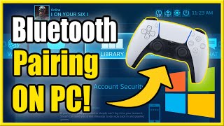 How to Connect PS5 Controller to PC using Bluetooth Wireless Connection Fast Method [upl. by Raffo]