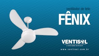 Ventilador de Teto Fênix [upl. by Gnut]