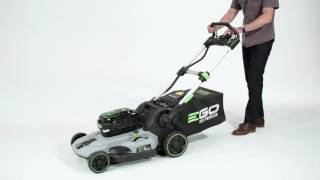 How to start and stop the EGO Power 21quot Mowers [upl. by Omrellig]