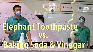 EpicScience  Elephant Toothpaste vs Baking Soda amp Vinegar [upl. by Lewiss827]