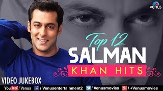 12 Salman Khan Songs  VIDEO JUKEBOX  90s Songs [upl. by Sucram]