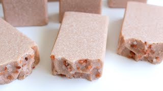 Pink Clay amp Salt Soap Making [upl. by Aleakcim]