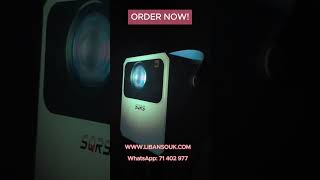 Smart FHD Mini Portable Android Projector Q96 E300 [upl. by Theressa516]