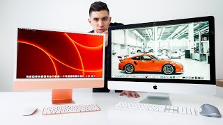 24quot vs 27quot iMac  REVIEW  Is It Worth The Upgrade [upl. by Mieka]