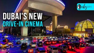 Dubais New DriveIn Cinema At The Vox Cinema At The Mall Of Emirates  Curly Tales [upl. by Silvanus]