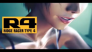 R4 Ridge Racer Type 4 Intro Remastered via AI Machine Learning at 4K 60 FPS Urban Fragments FTW [upl. by Luapnaes]