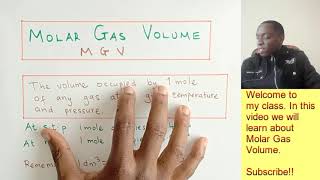 THE MOLE Calculations involving molar gas volume [upl. by Kallick413]