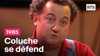 Coluche se défend 1985 [upl. by Ennaylime622]