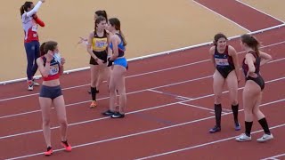 100m y 200m Mujeres Reunión de Velocidad Alcobendas 19032021 [upl. by Remo212]