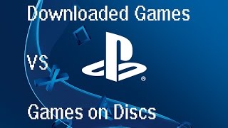 Are Downloaded games worth buying over discs PS4 PlayStation Network [upl. by Ahseet]