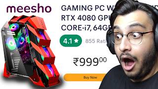 I BOUGHT CHEAPEST GAMING PC FROM MEESHO [upl. by Anoyet]