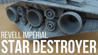 Star Destroyer Model Kit Build by Revell [upl. by Nessaj]