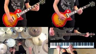 Estranged Guns N Roses Guitar Bass Piano Drum Cover [upl. by Ozneral]