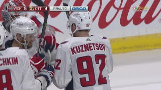 Ovechkin Kuznetsov score goals in shootout [upl. by Abihsat]