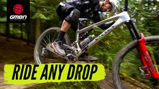 How To Ride Any Drop Off On Your MTB  Mountain Bike Skills [upl. by Oicapot10]