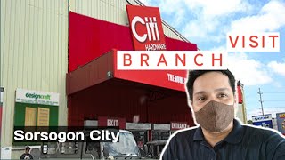 CITI Hardware Tour   Sorsogon City [upl. by Acirtap]