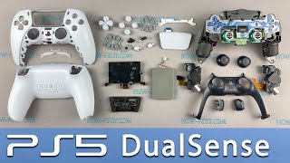 PS5 DualSense Controller disassembly and assembly instructions [upl. by Yeliw]