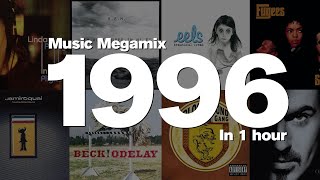 1996 in 1 Hour  Top hits including Linda Perry REM Eels Fugees Jamiroquai and many more [upl. by Lohcin]