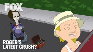 American Dad  Roger has a crush on Jeff  FOX TV UK [upl. by Ferguson]