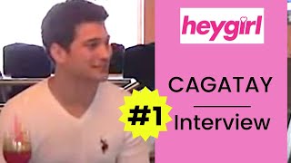 Cagatay Ulusoy ❖ Heygirl Interview Part 1 ❖ English [upl. by Ebner472]