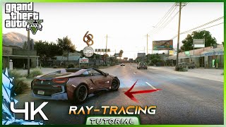 4K How to install Ray Tracing Nvidia in GTA 5 FREE Tutorial Class Showcase Cinema RESHADE PACK [upl. by Asirak]