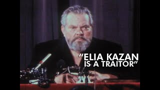 Orson Welles on Elia Kazan [upl. by Dilks]