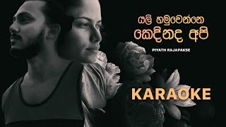 Piyath Rajapakse  Yali Hamuwenne Kedhinadha Api Instrumental Chords and Lyrics [upl. by Aronel]