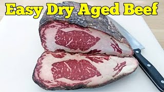 Dry Aged Beef  How to Dry Age Beef at Home  PoorMansGourmet [upl. by Calla]